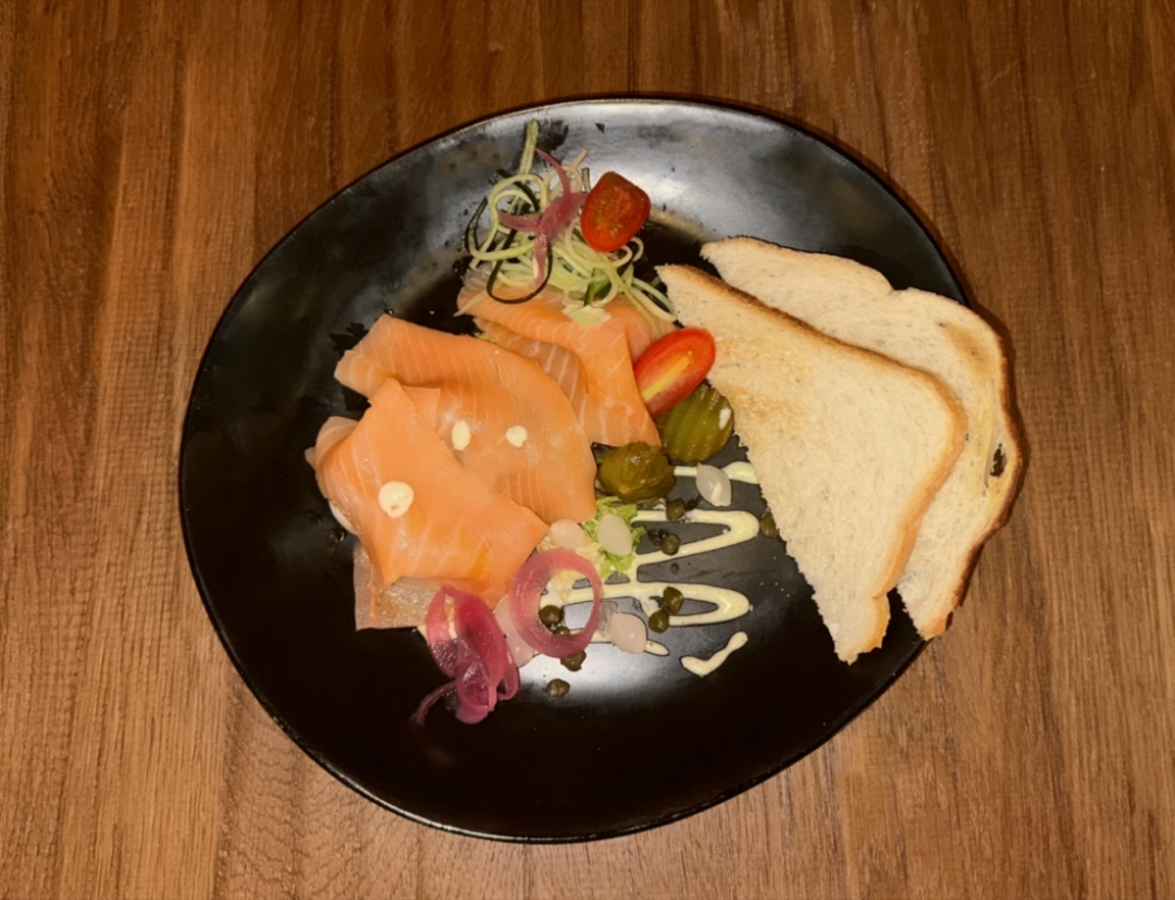 Gerookte Zalm met Toast